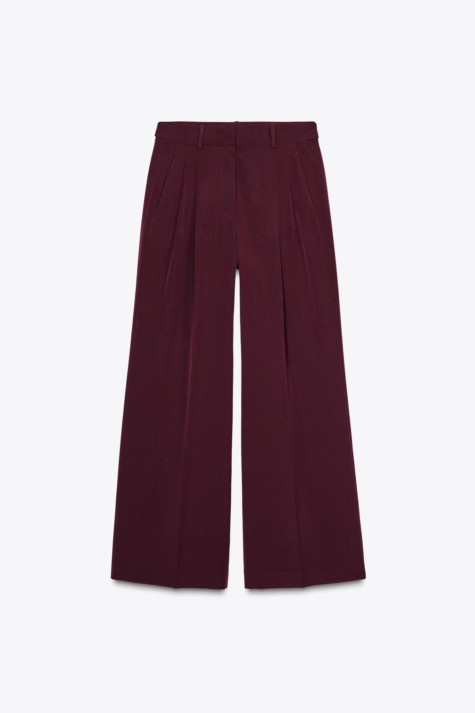 PLEATED PANTS ZW COLLECTION Product Image