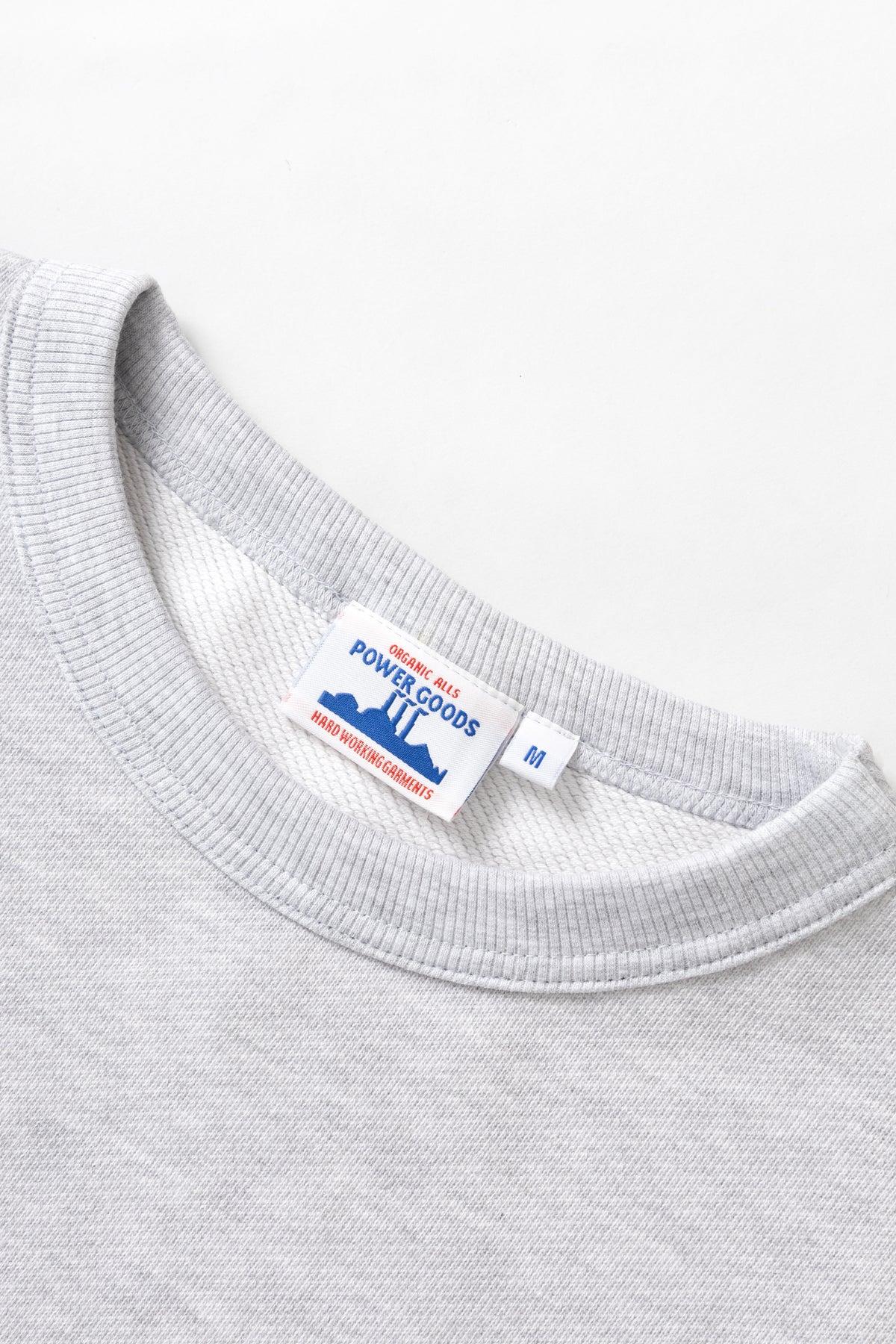 Power Goods - Loopback Crewneck - Ash Product Image