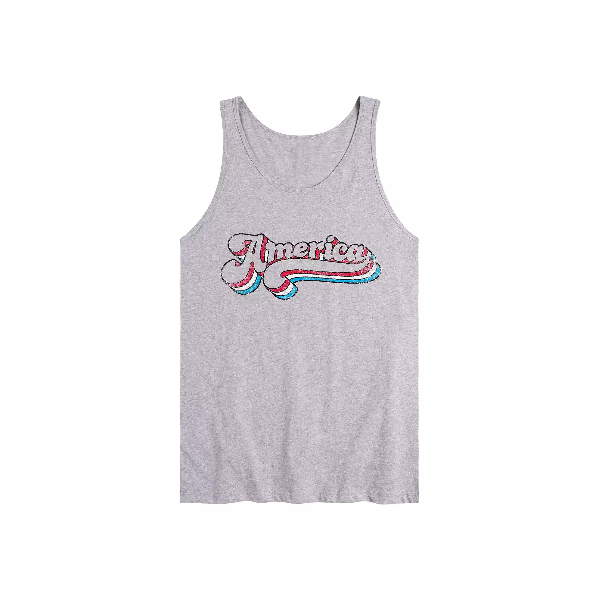 Men's America Tank Top,  Product Image