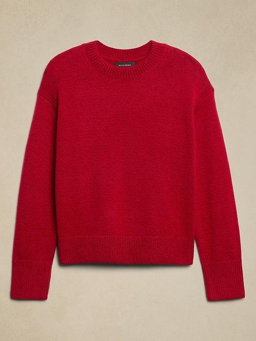 Cozy Shimmer Pullover Sweater Product Image