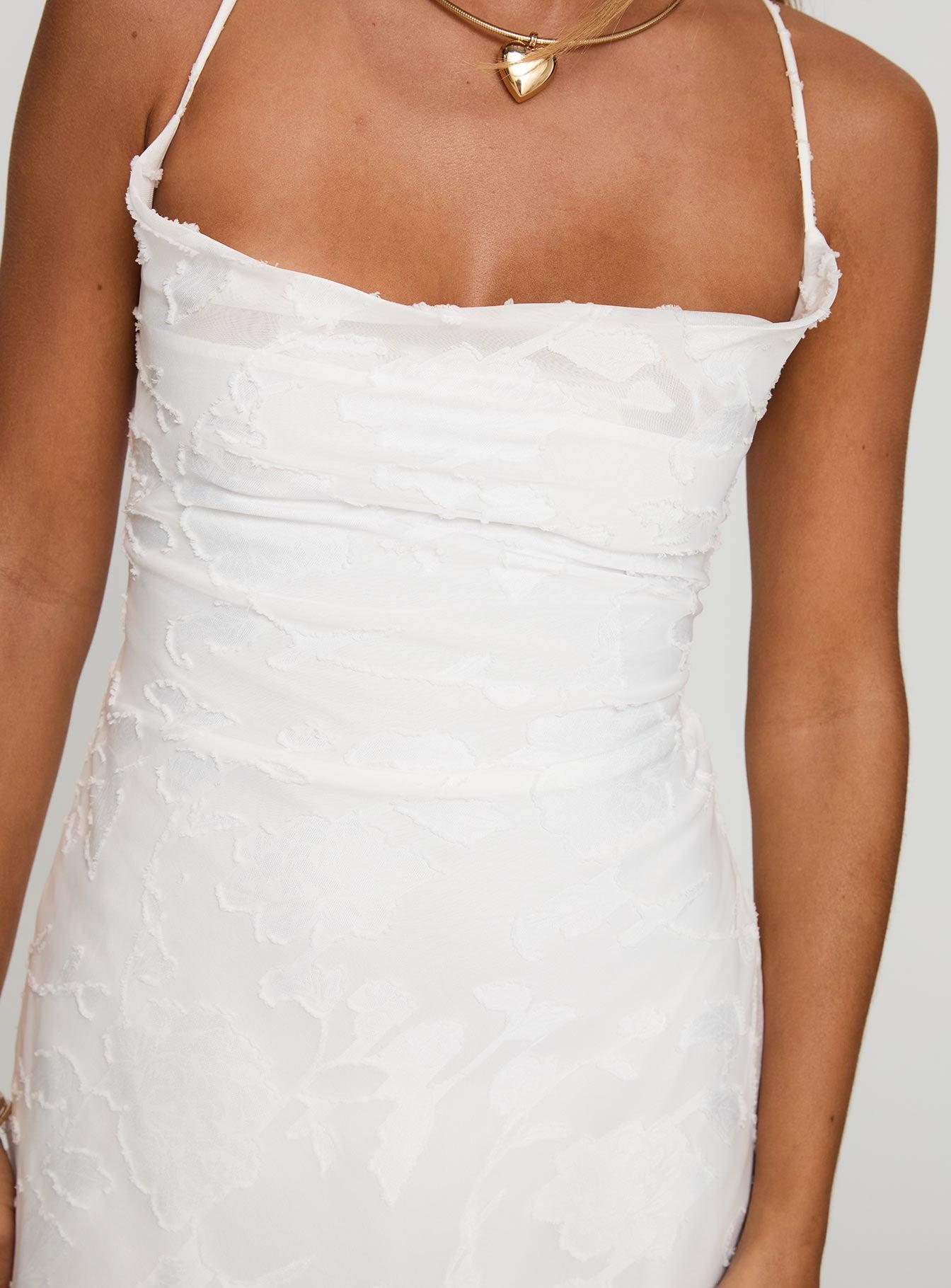 Celena Mini Dress White / Floral Product Image