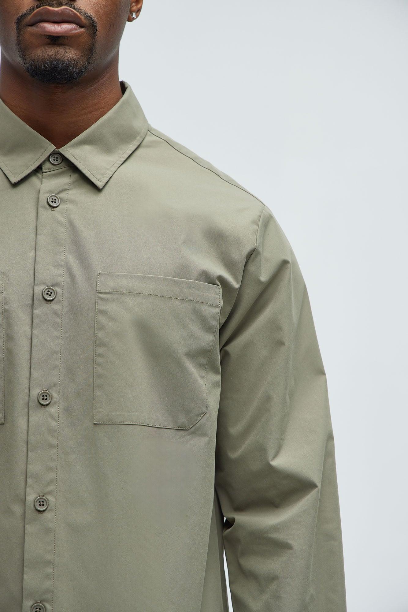 Ansel Tech Shirt - Olive Product Image
