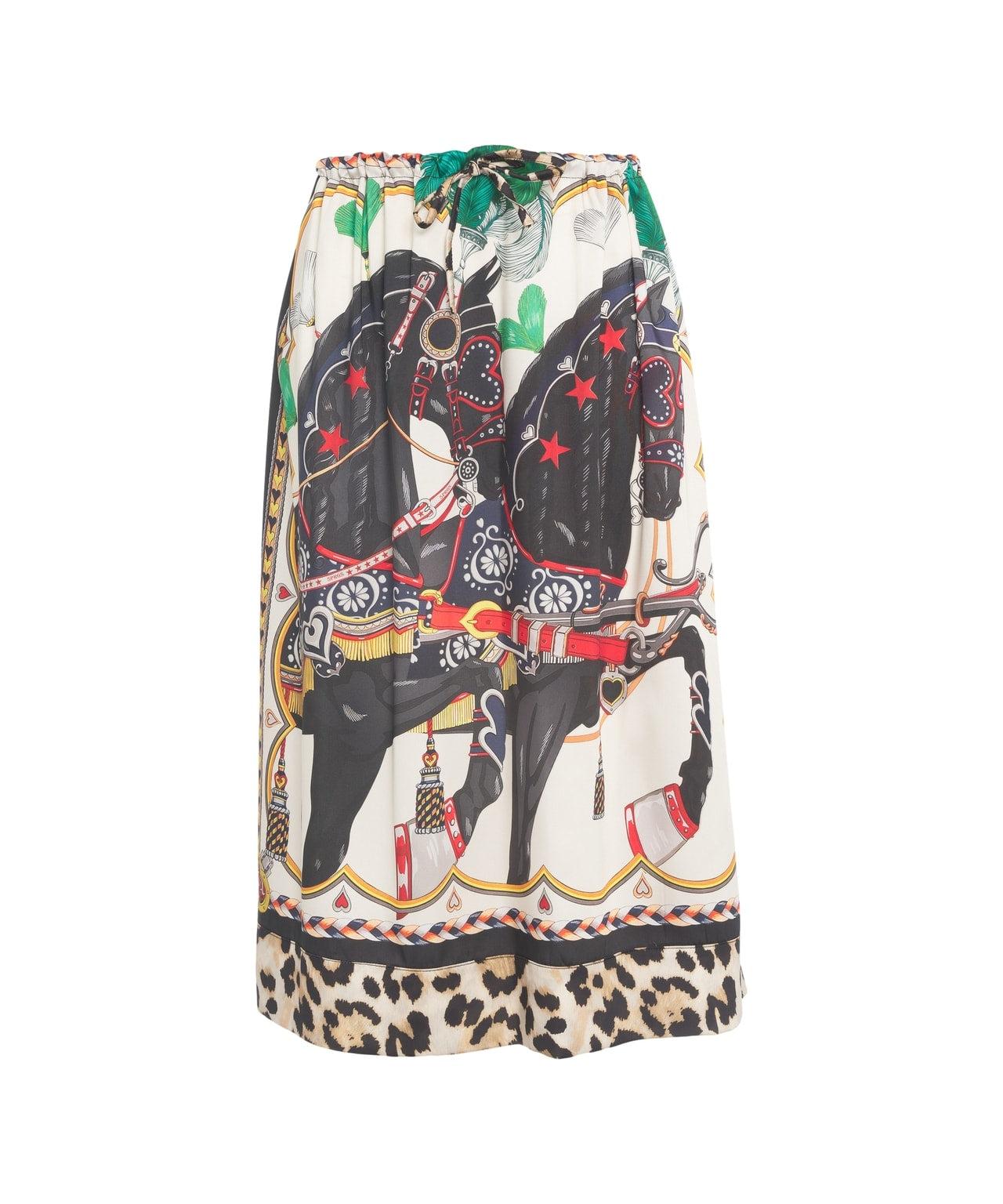 Midi skirt with Print Product Image