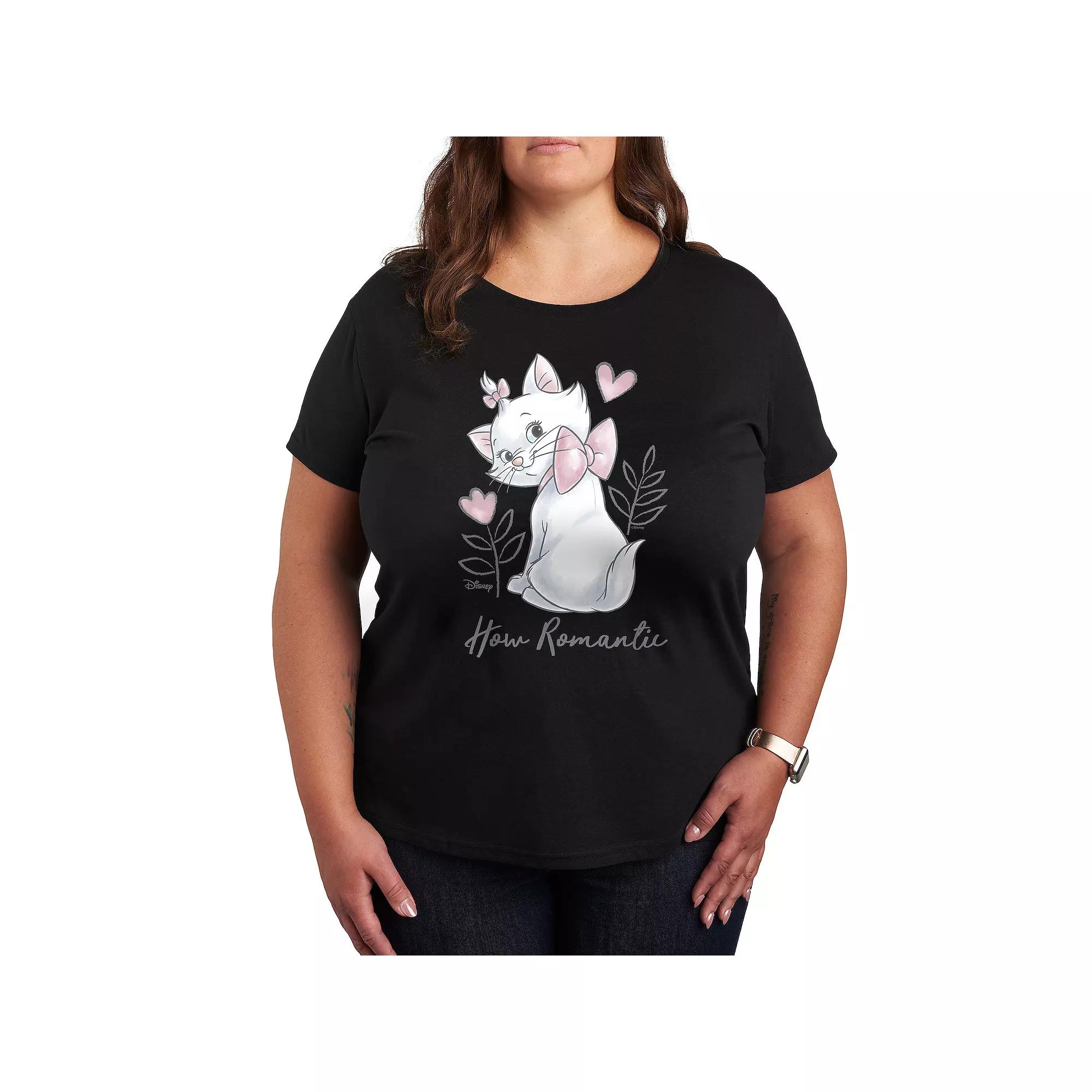 Disney's The Aristocats Marie Plus Romantic Graphic Tee, Women's,  Product Image