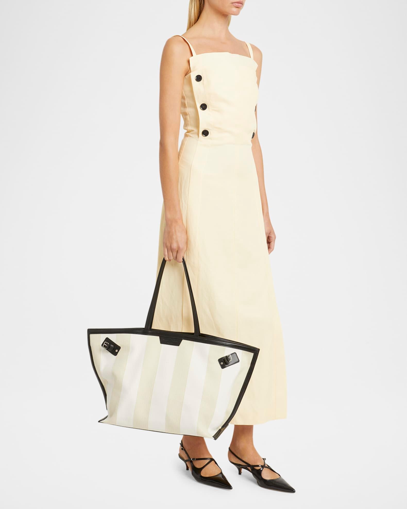 Days Striped Canvas Tote Bag Product Image