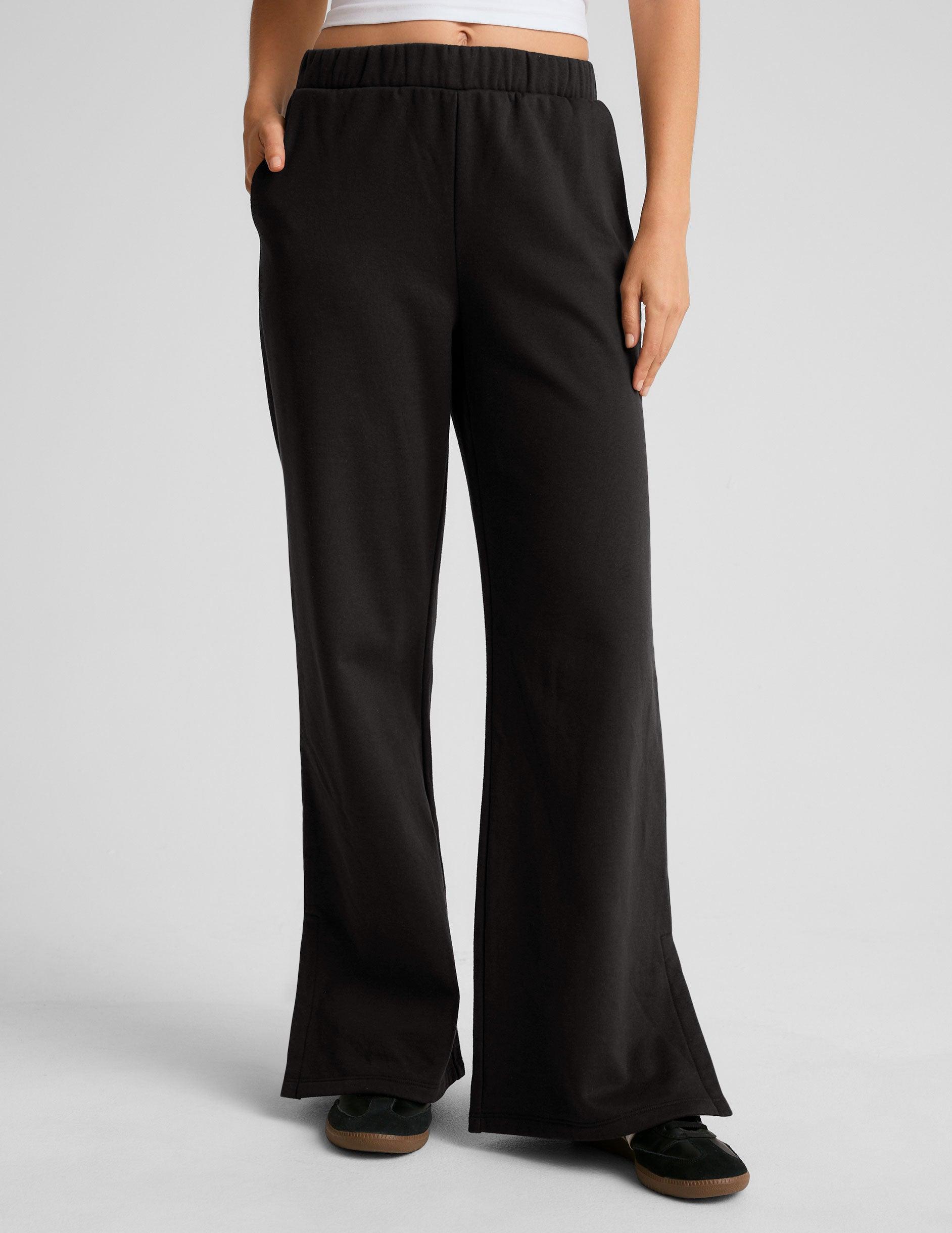 LuxeFleece Wide Leg Pant Product Image