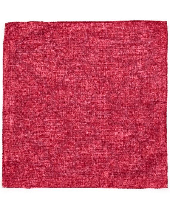 Edward Armah Floral Reversible Silk Pocket Square Product Image