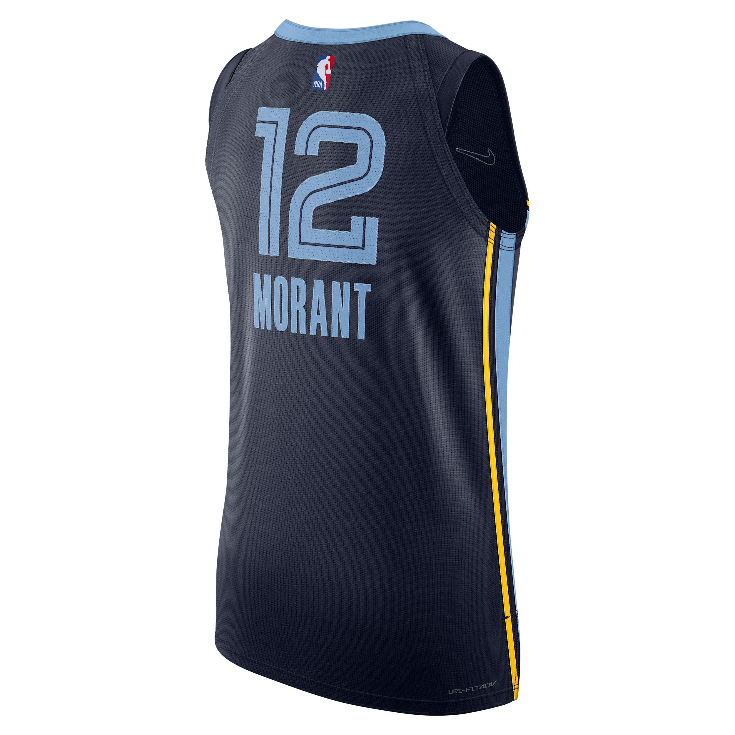 Grizzlies Icon Edition 2020 Nike Mens NBA Authentic Jersey | CW3449-419 Product Image