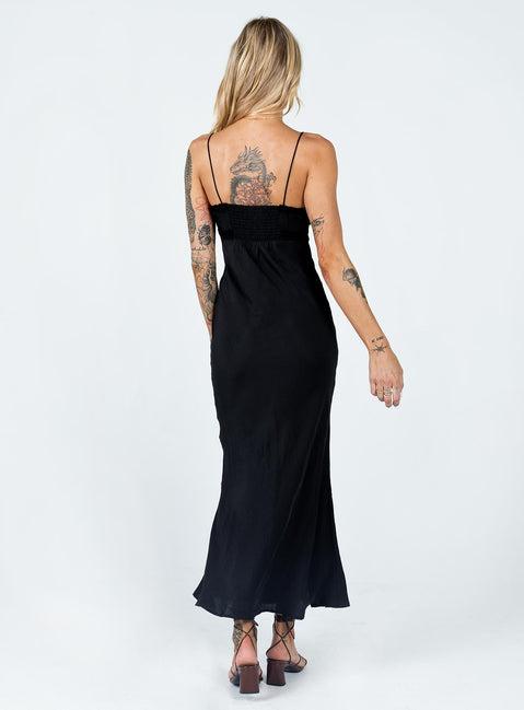 Emily Maxi Dress Black Product Image