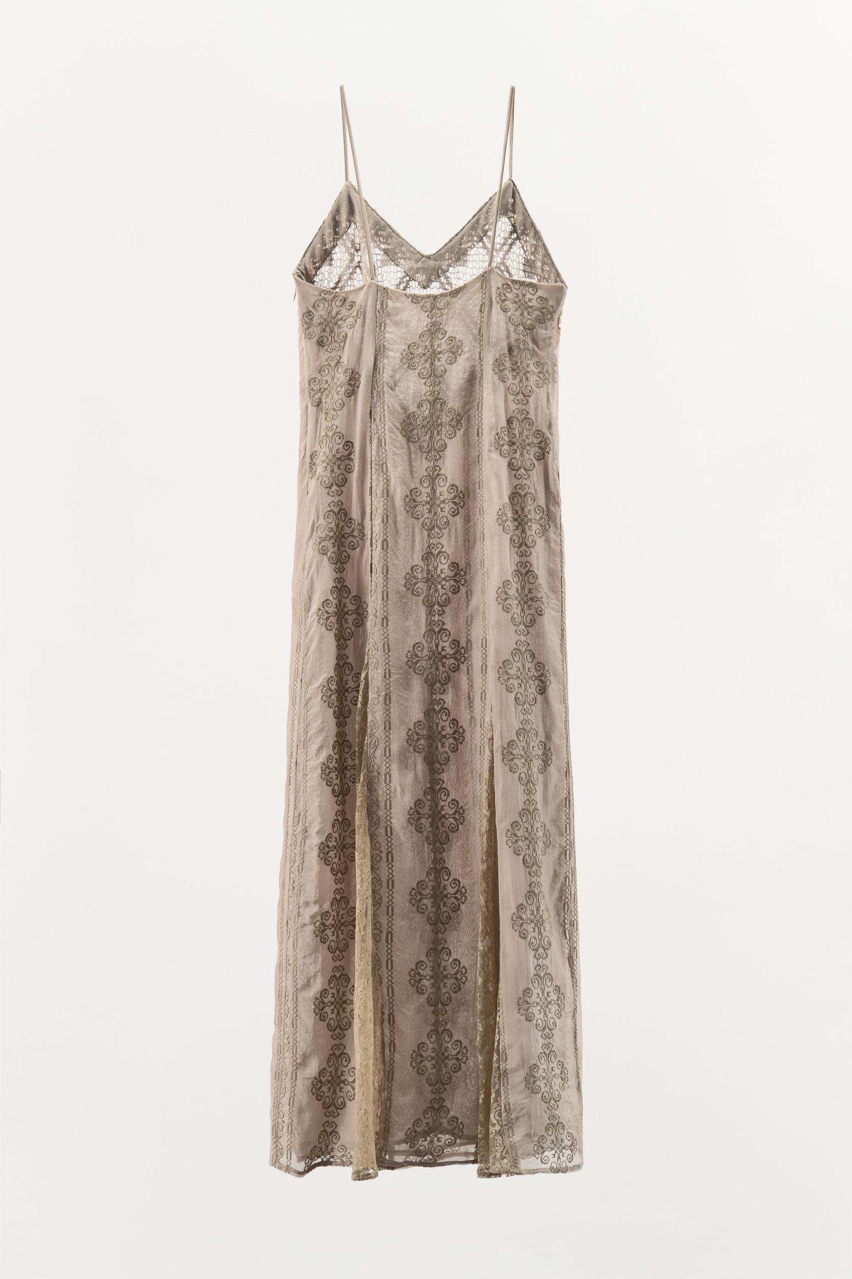 EMBROIDERED LACE DRESS Product Image