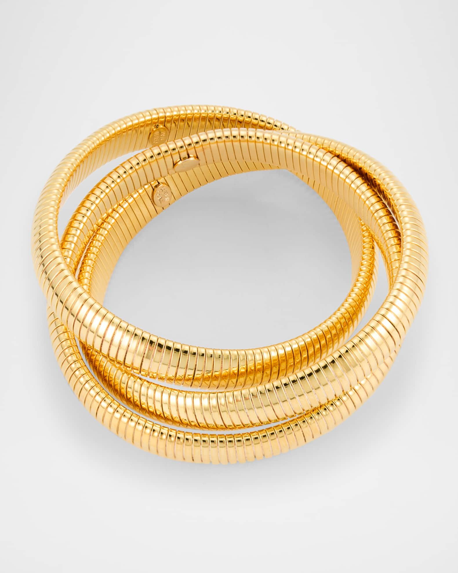 Triple Snake Chain Bracelet Set Product Image