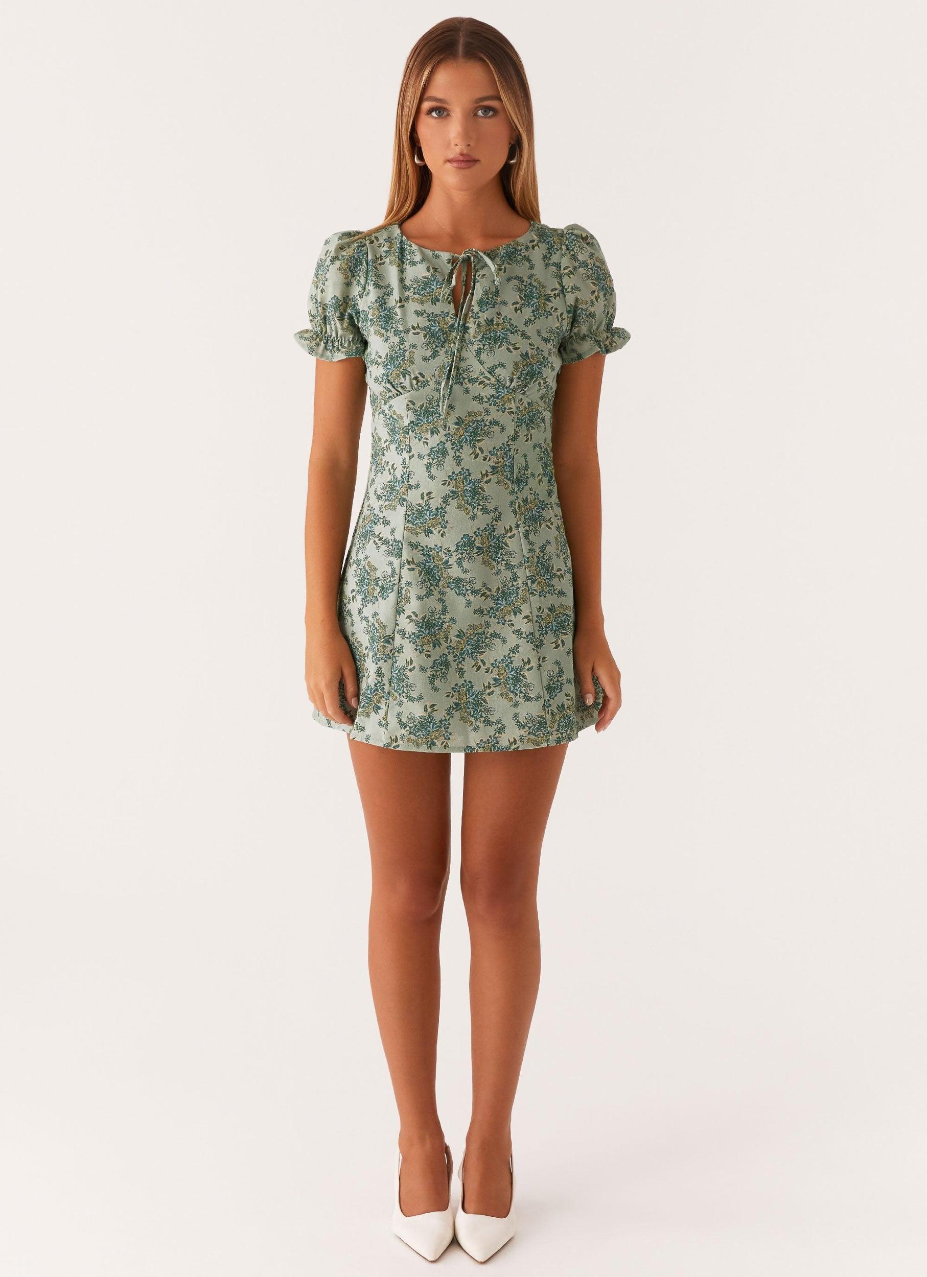 Someday Mini Dress - Cloud Nine Floral Product Image