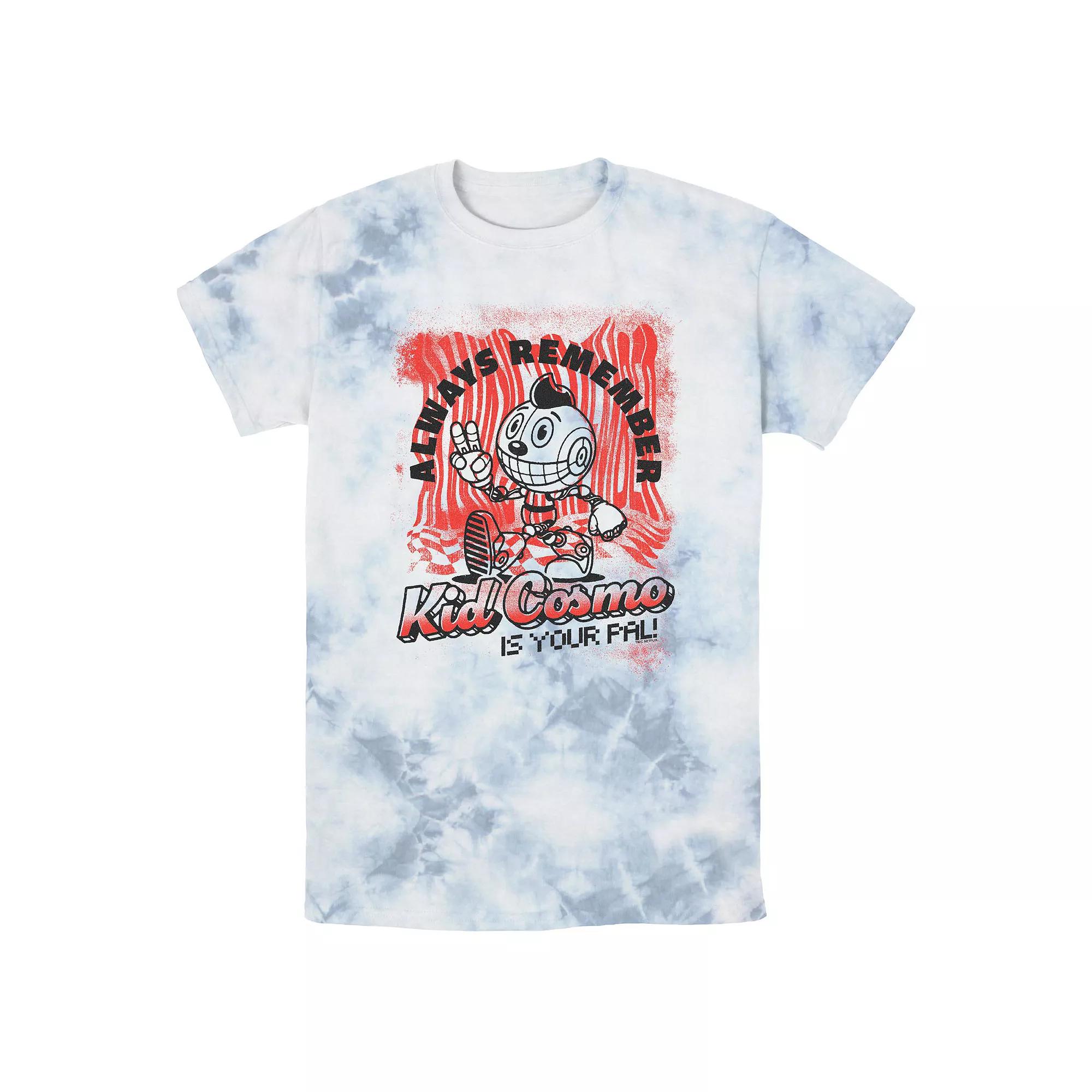 Men's The Electric State Kid Cosmo Is Your Pal Street Art Bombard Wash Graphic Tee,  Product Image