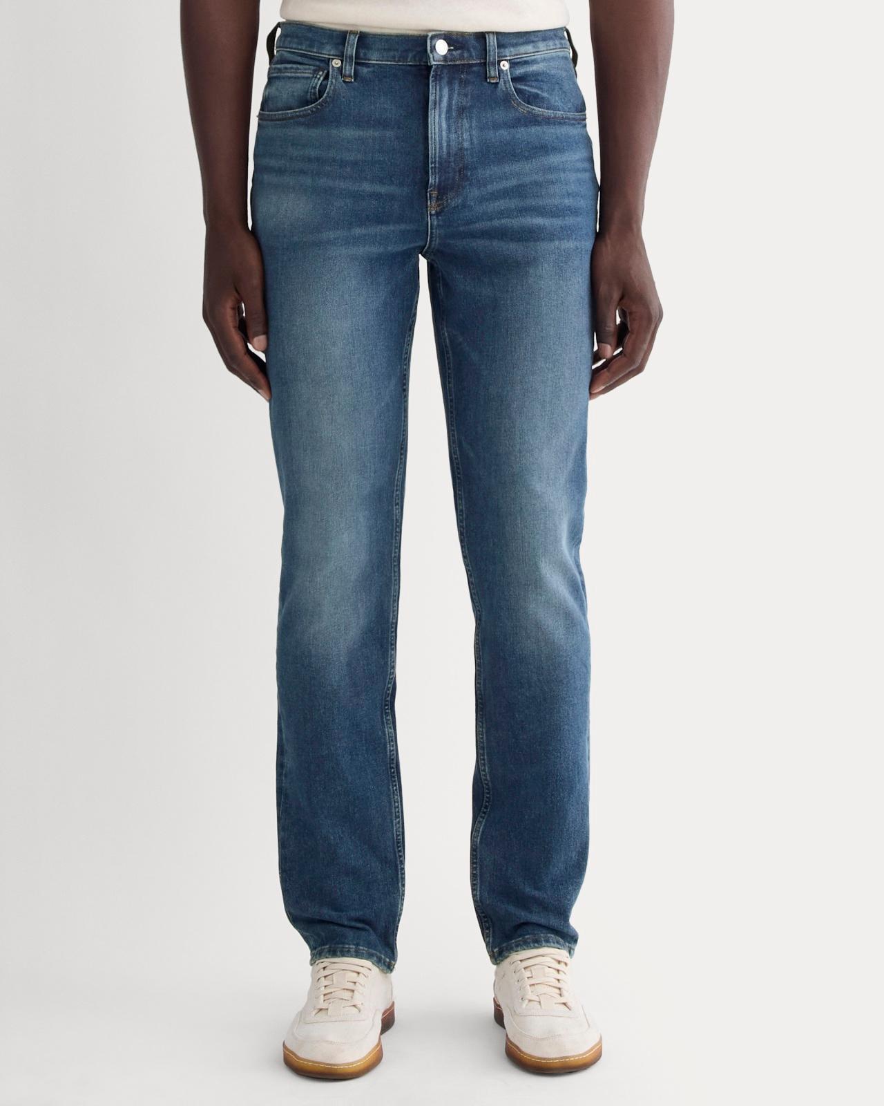Mens Relaxed 4-Way Stretch Organic Jean | Uniform by Everlane Product Image