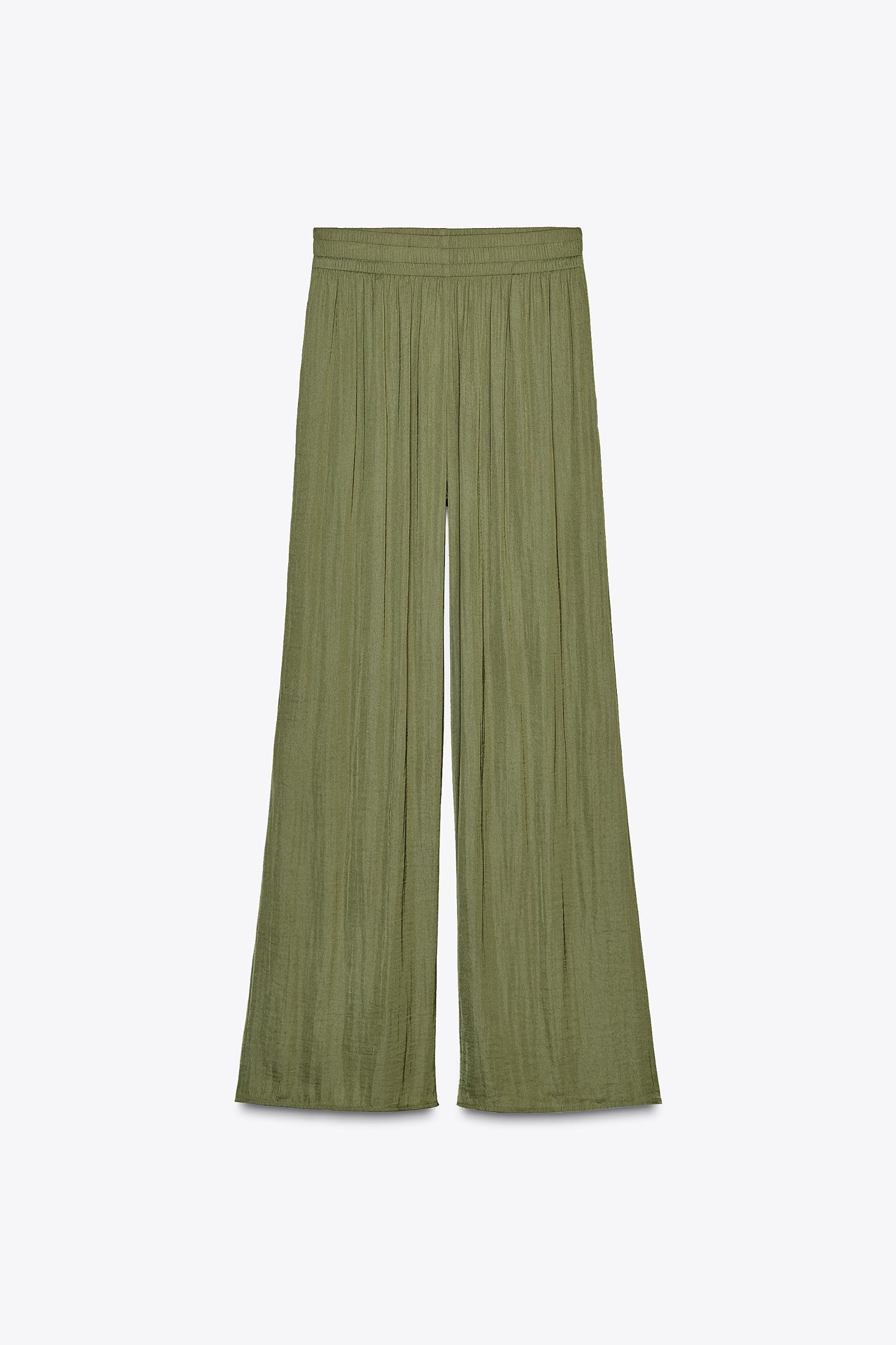 FLOWY WIDE LEG PANTS Product Image