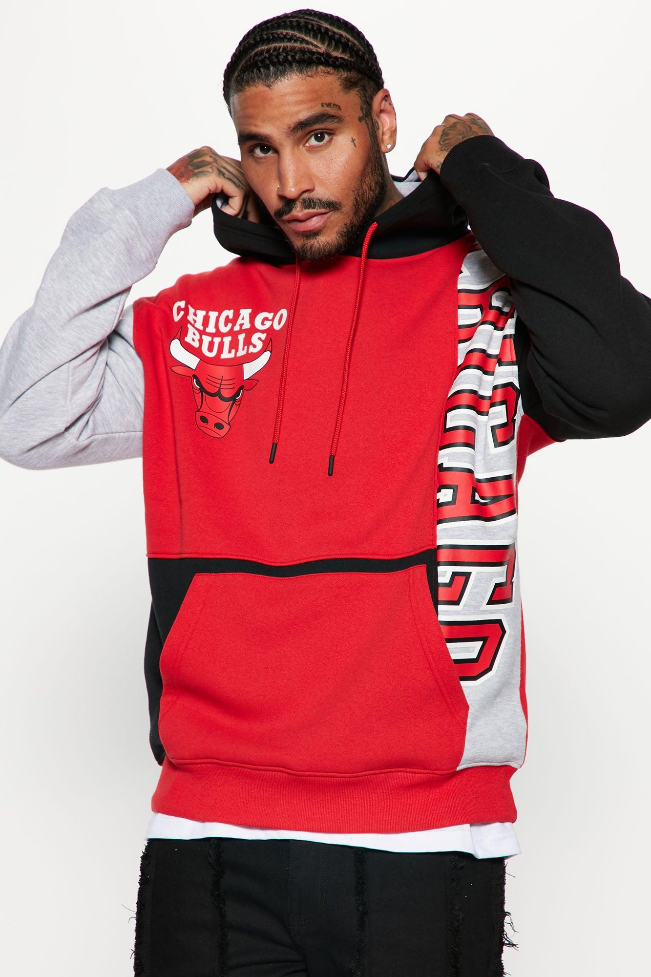 Chicago Bulls Offset Hoodie - Red Product Image
