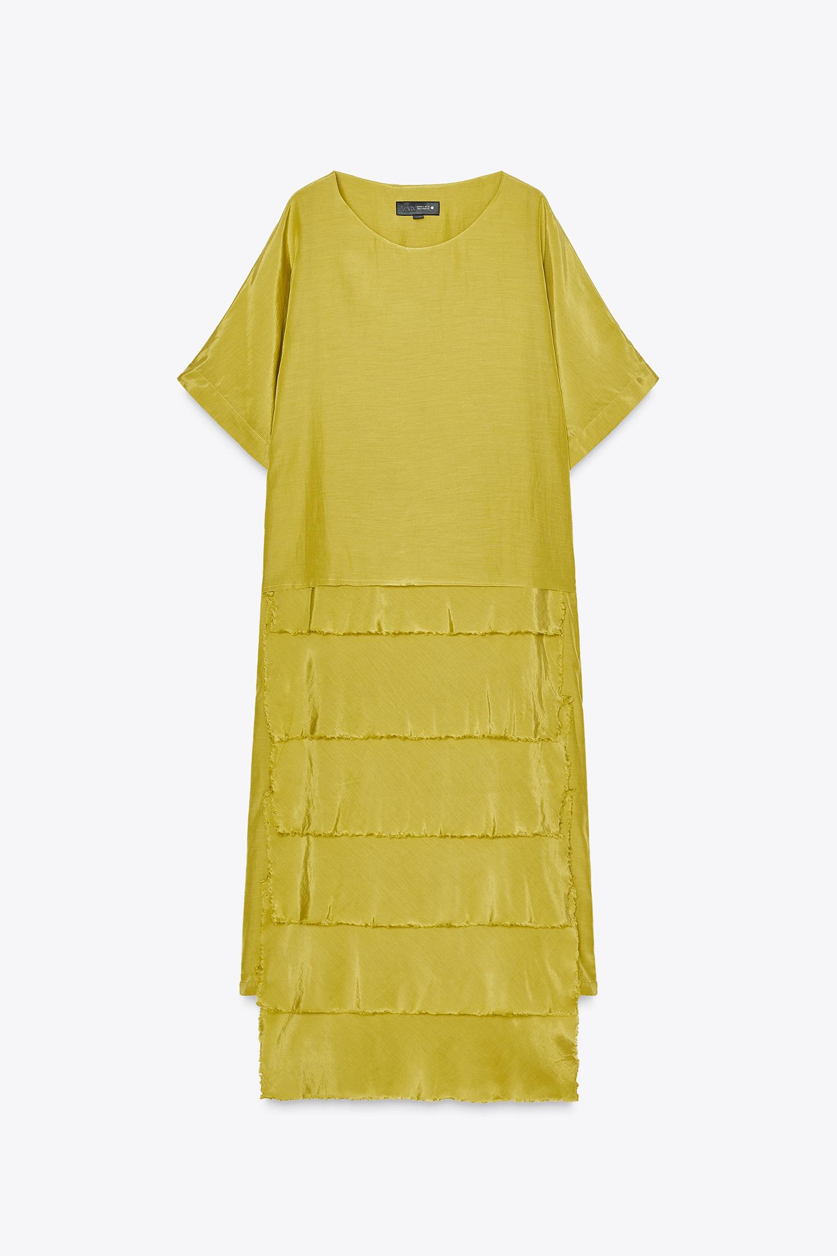 RUFFLED DRESS ZW COLLECTION Product Image