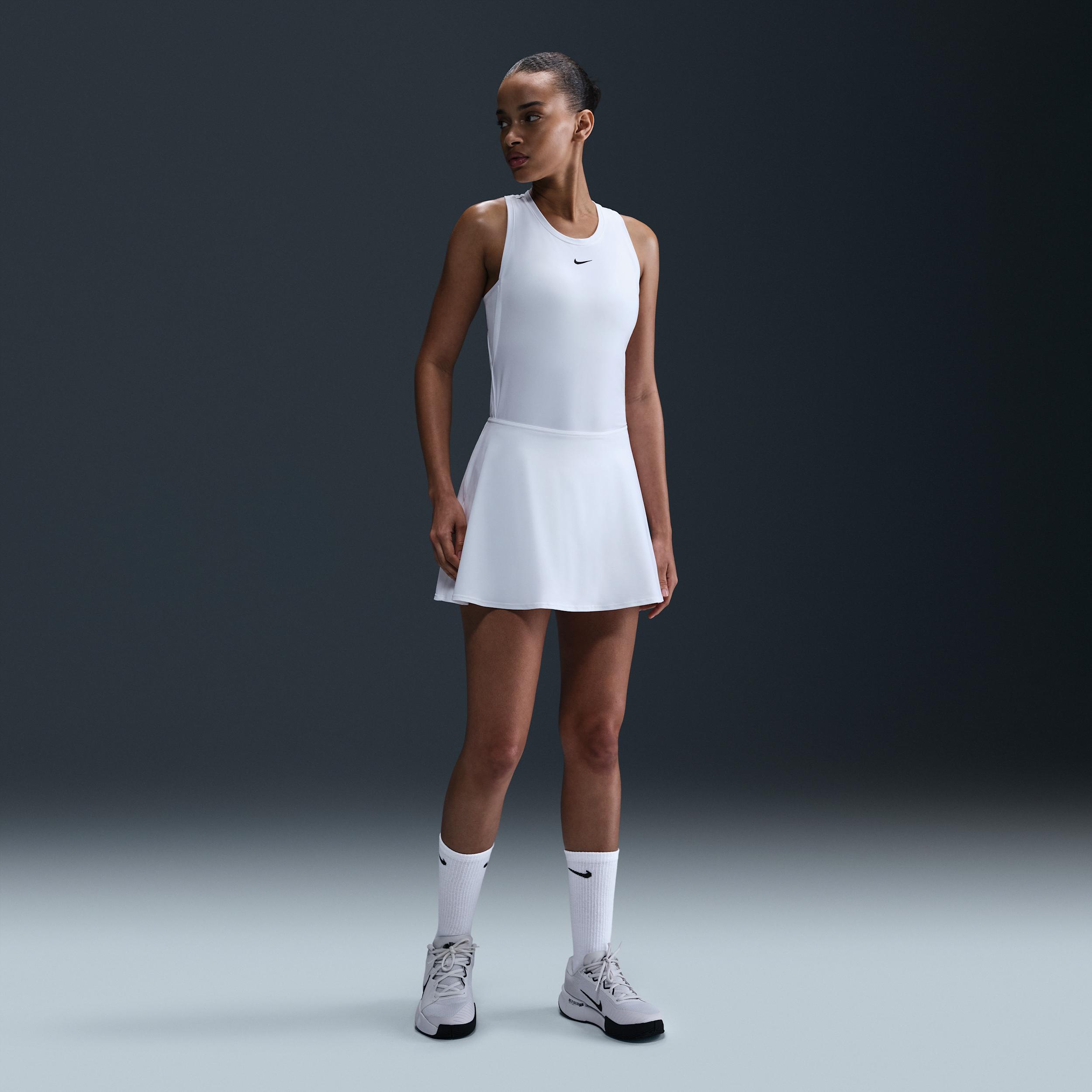 Nike Womens Victory Dri-FIT Short Flouncy Tennis Skirt | FD5577-010 Product Image