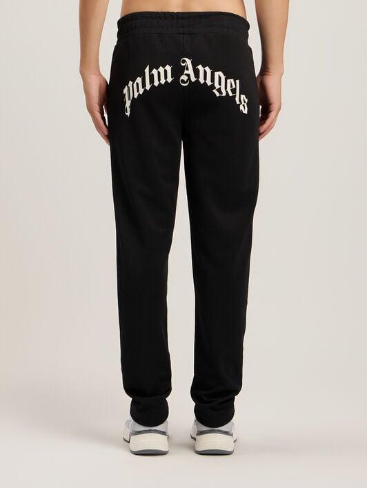 Back Curved Logo Track Pants Product Image