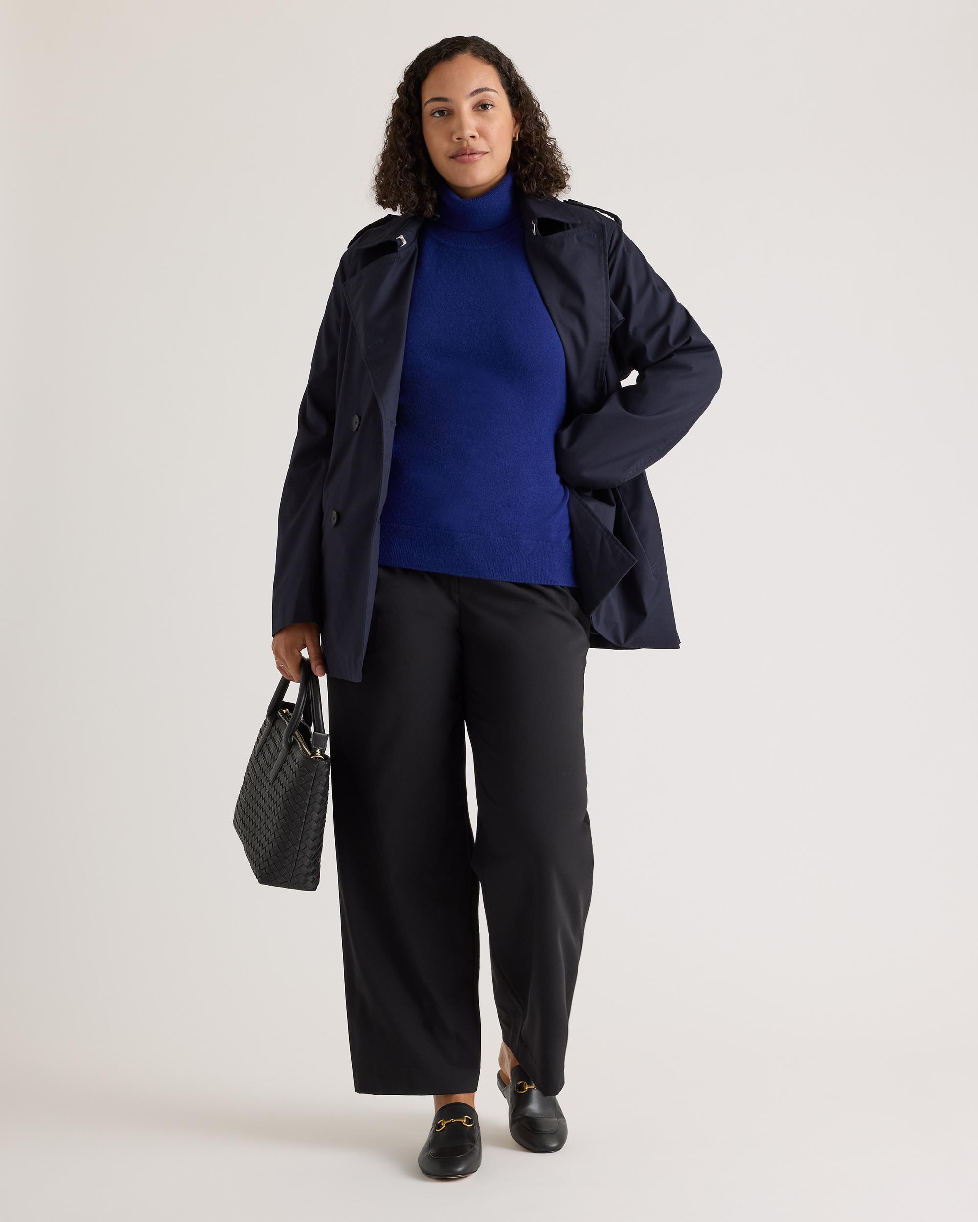 Quince | Women's Mongolian Cashmere Turtleneck Sweater Size XL Product Image