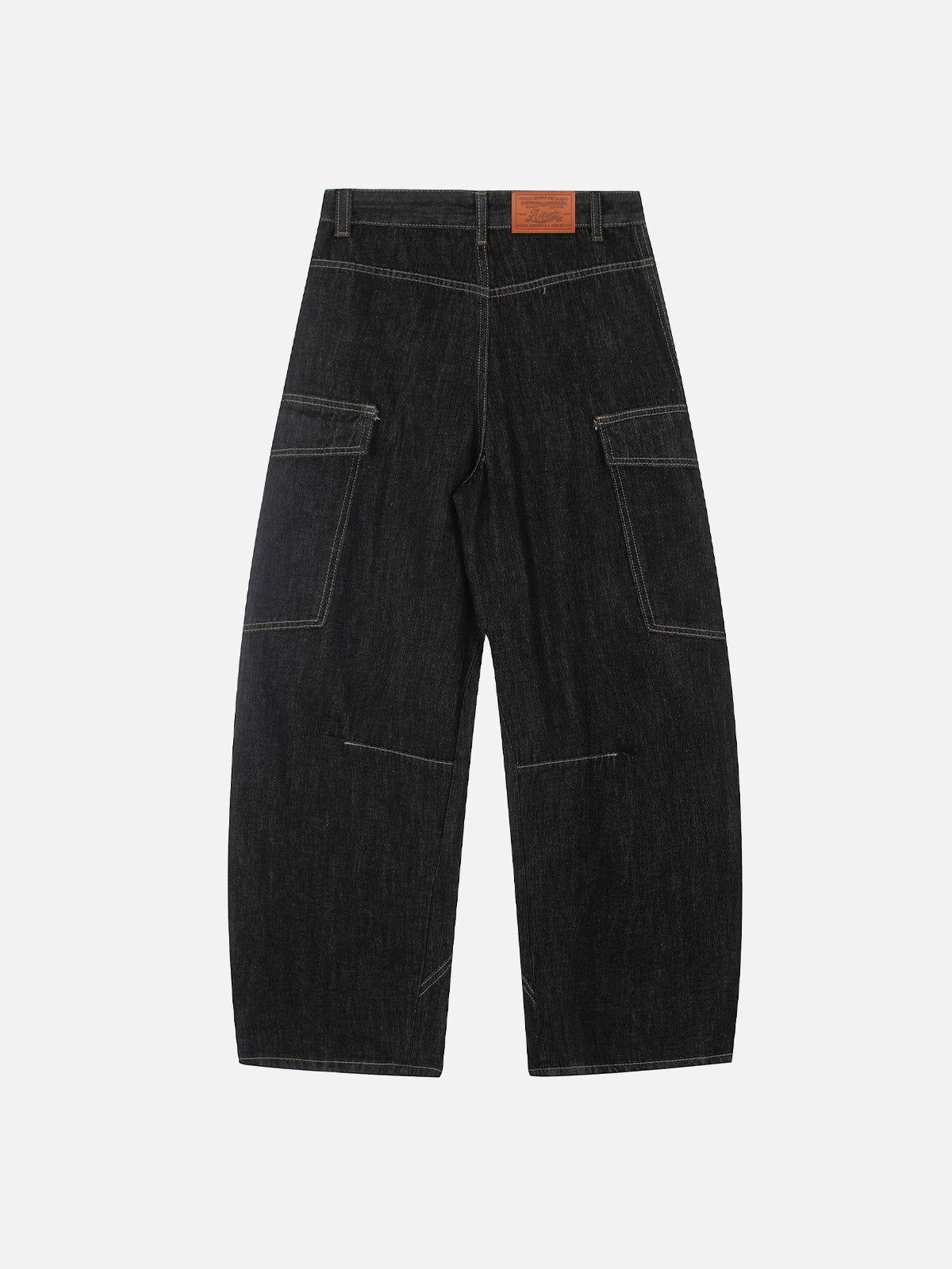 Aelfric Eden Big Pocket Baggy Barrel Jeans Product Image