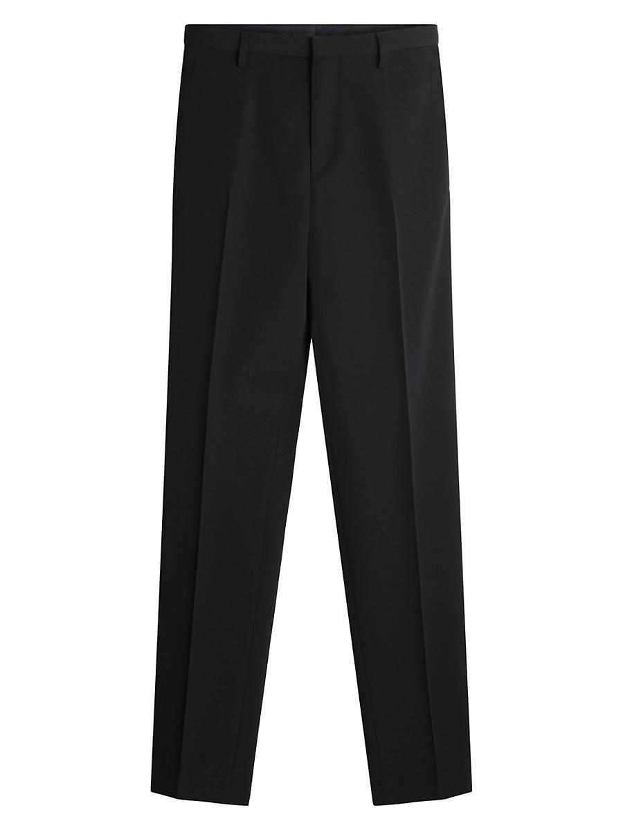 Mens Cigarette Trousers with Satin Side Bands Product Image