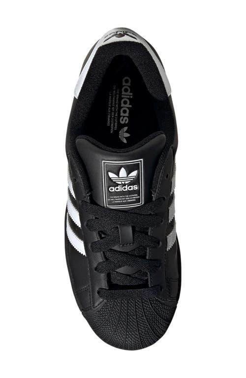 adidas Superstar II Sneaker in Black/White/Black at Nordstrom, Size 11 Women's Product Image