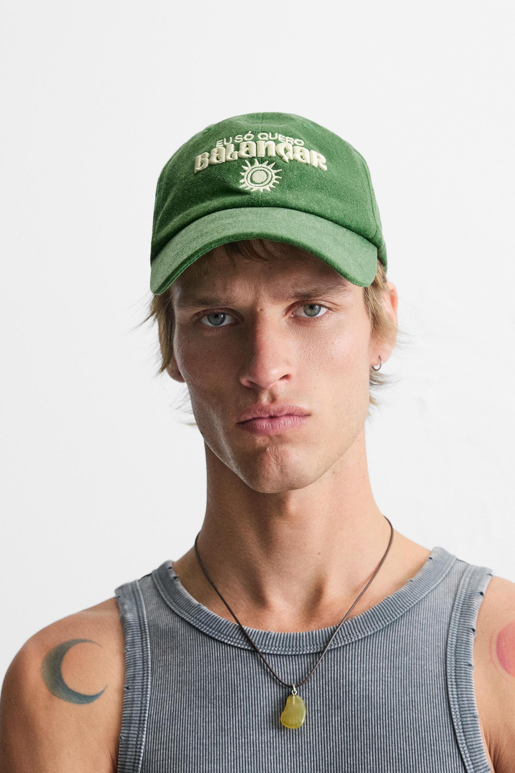 CONTRAST EMBROIDERY CAP Product Image