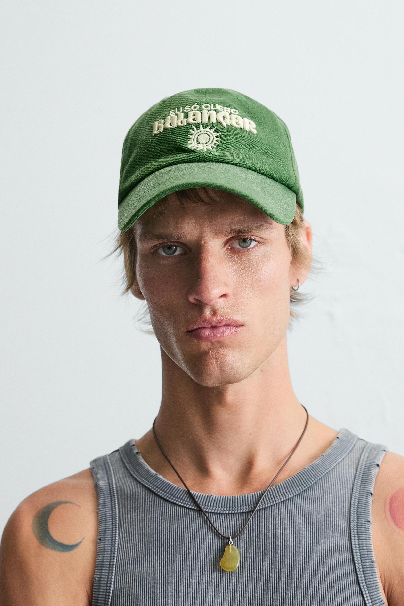 CONTRAST EMBROIDERY CAP Product Image