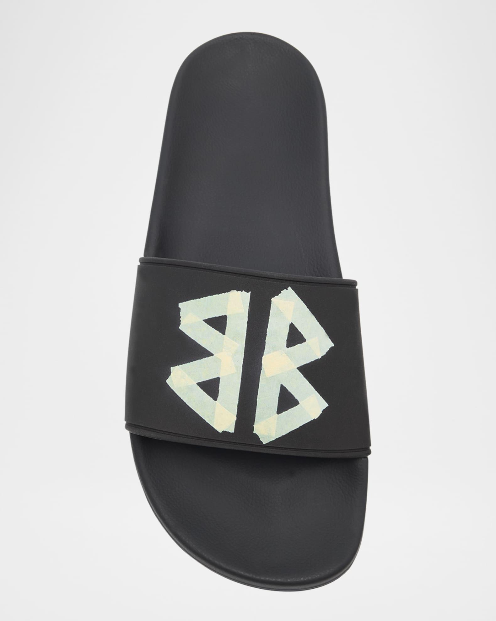 BB Tape Logo Pool Slide Sandals Product Image