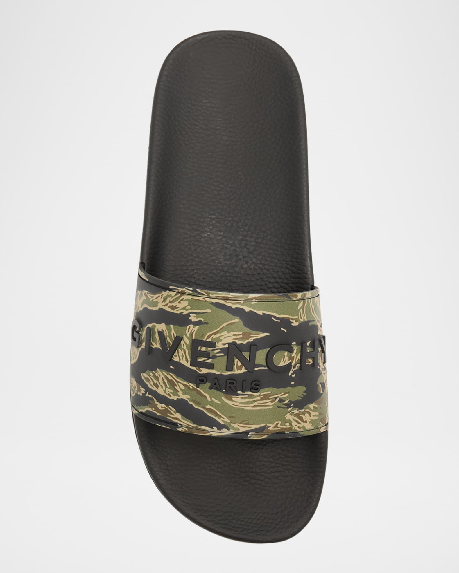 Men's Camouflage Logo Slide Sandals Product Image