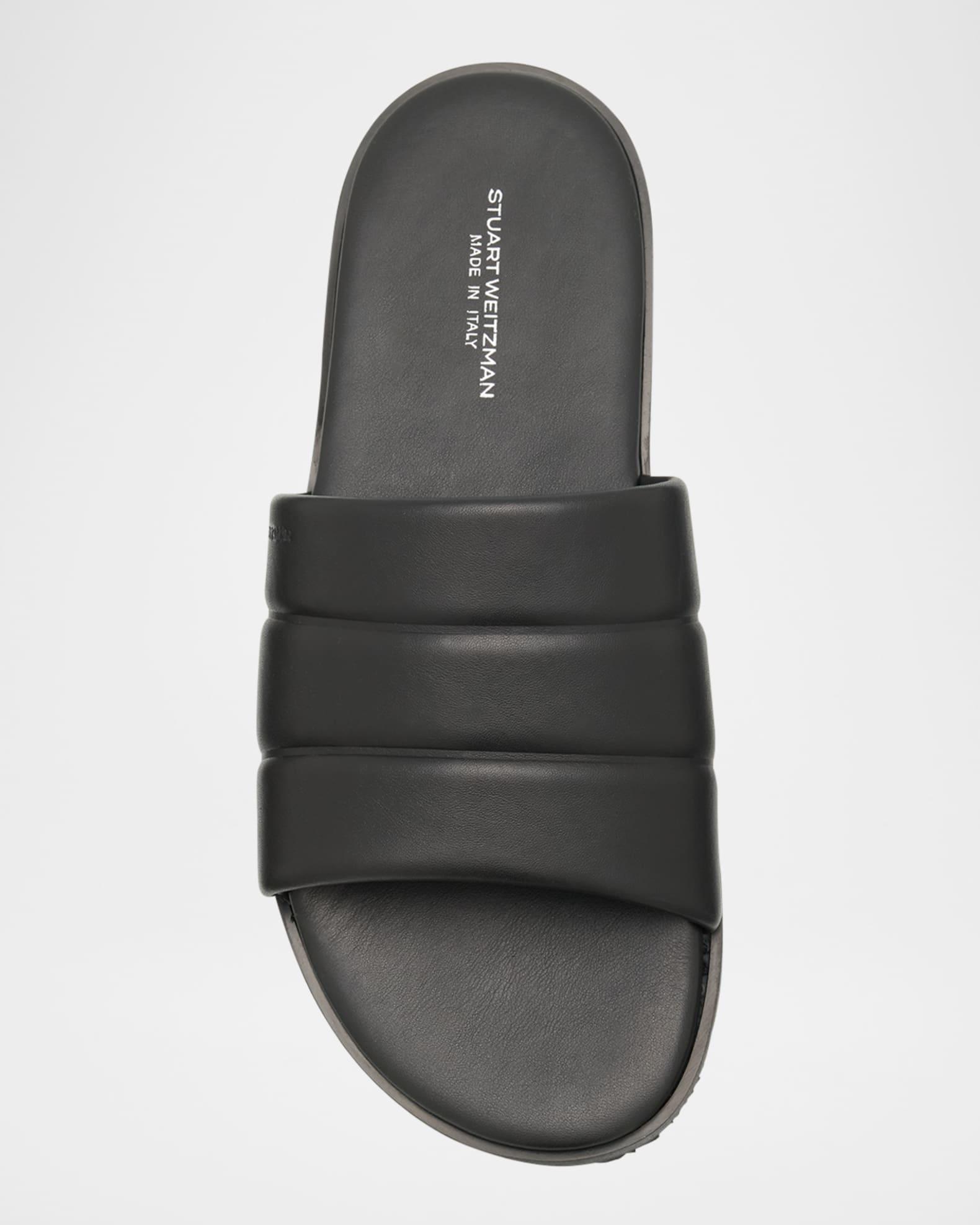 Men's Brentin Napa Leather Slide Sandals Product Image