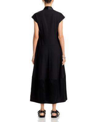 V Neck Bubble Dress Product Image