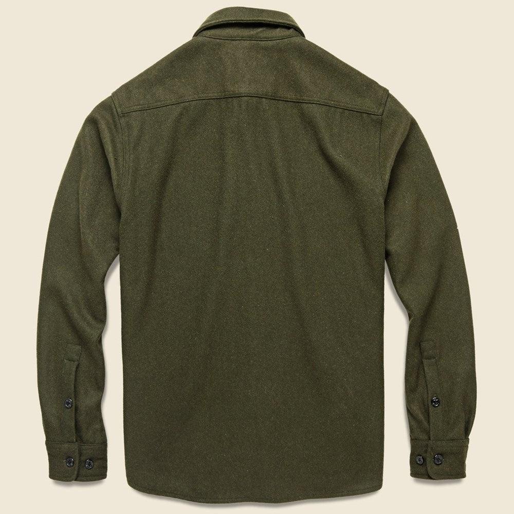 CPO Wool Shirt - Olive Product Image