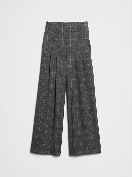 Ultra High-Rise Wide-Leg Flannel Trouser Product Image