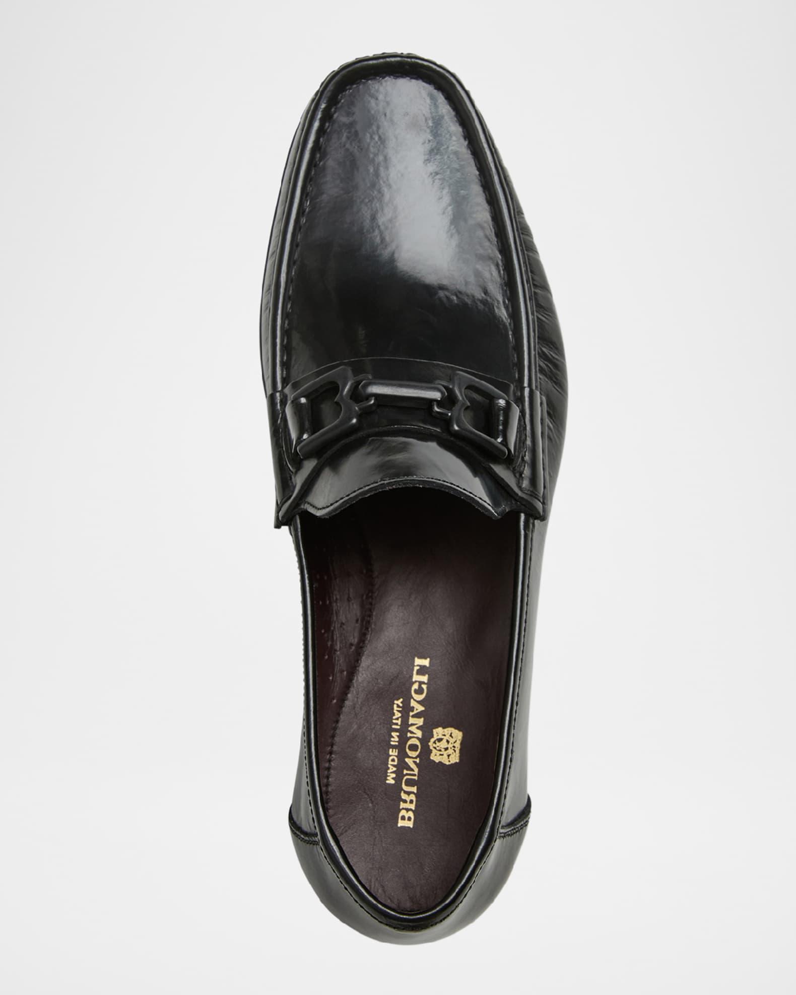 Men's Trieste Leather Bit Loafers Product Image