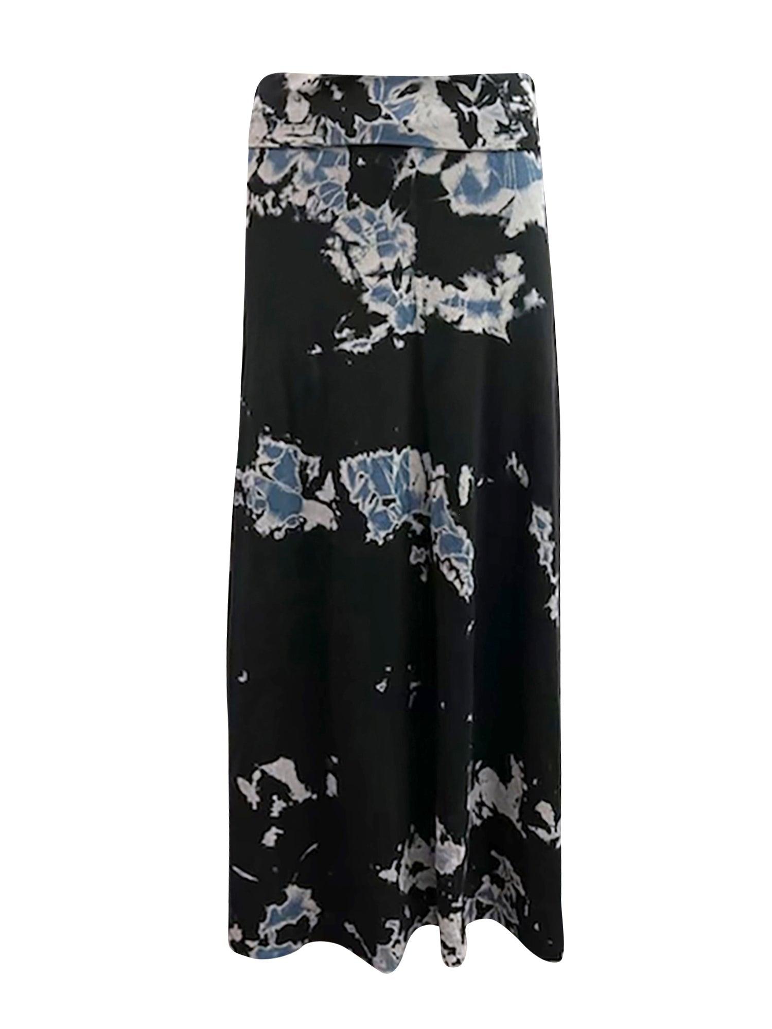 Hard Tail Ribbed Rolldown Sweep Skirt CS-103 Product Image