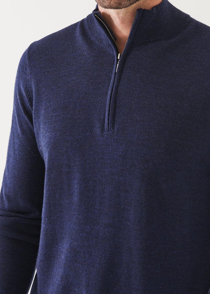 Patrick Assaraf 1/4 Zip Sweater Product Image