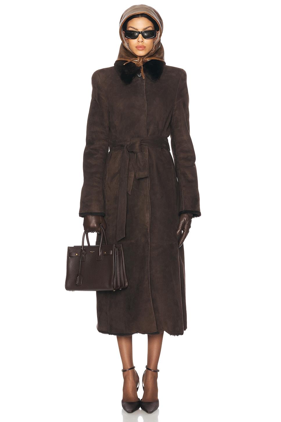 Shearling Leather Jacket Product Image