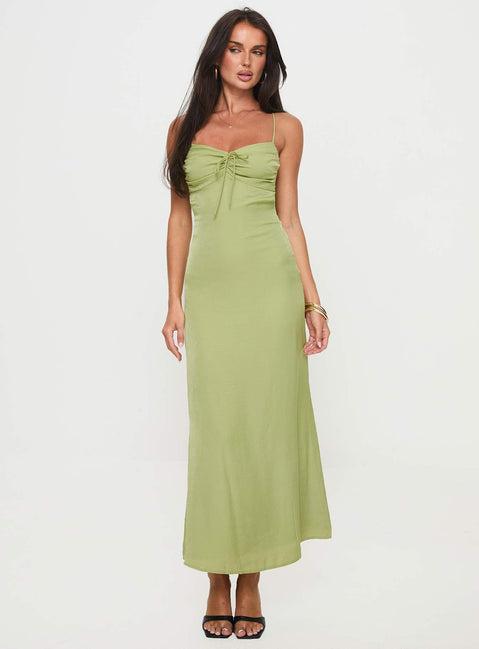 Kristyn Maxi Dress Green Product Image