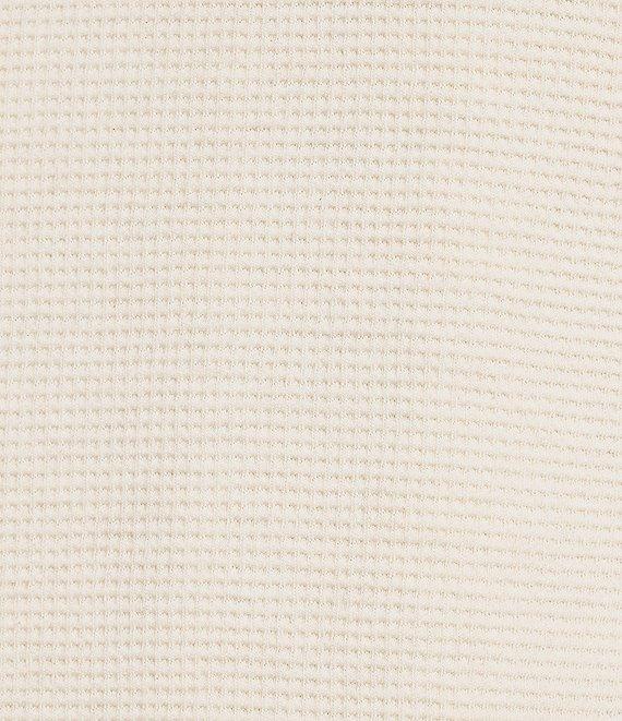 Roundtree & Yorke Long Sleeve Solid Textured Quarter Zip Pullover Product Image