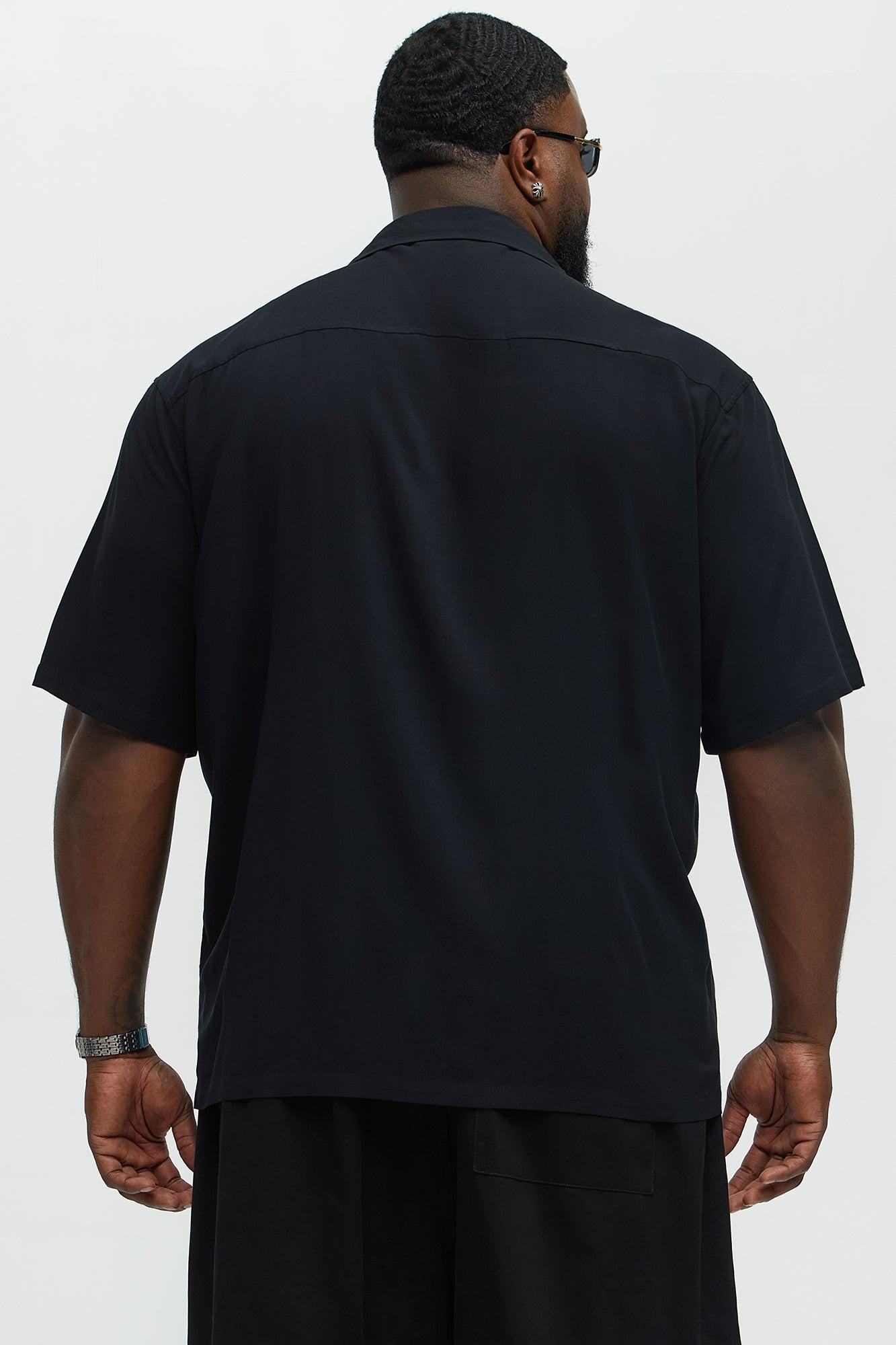 Unknown Rayon Shirt - Black Product Image