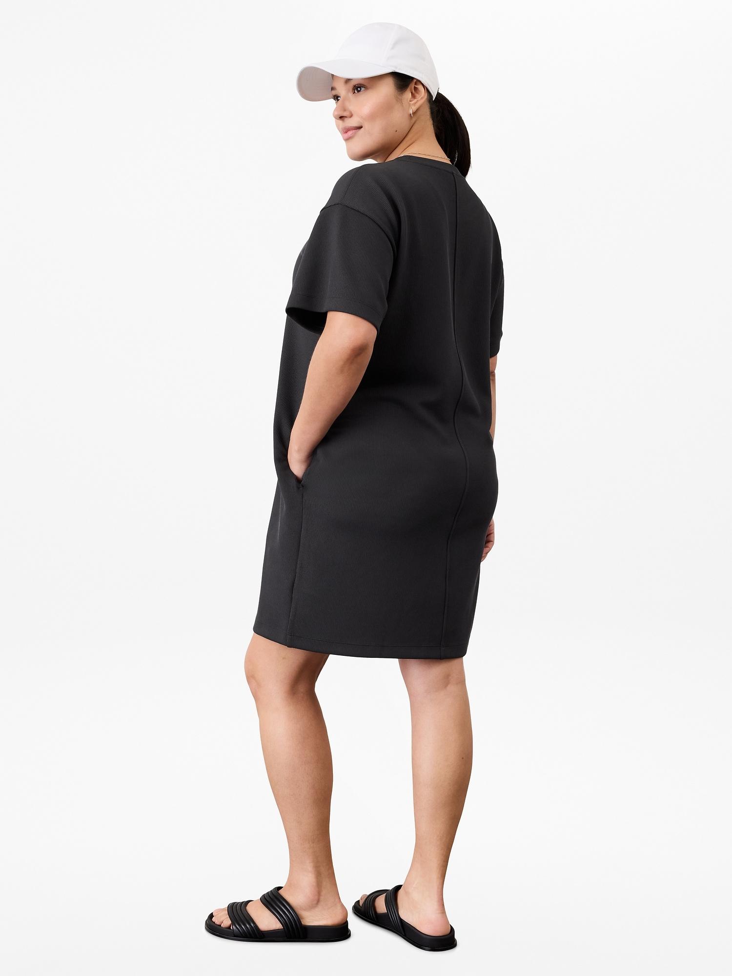 Seasoft Rib Tee Dress Product Image