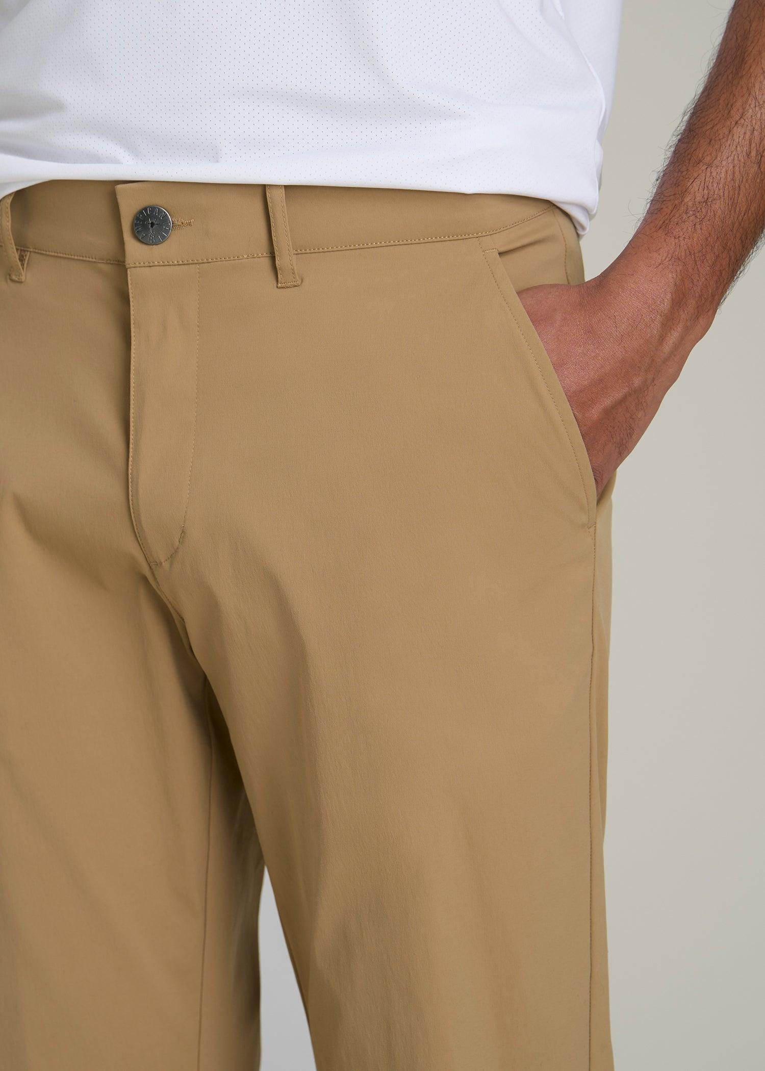 TAPERED FIT Traveler Chino Pants for Tall Men in Tannin Product Image