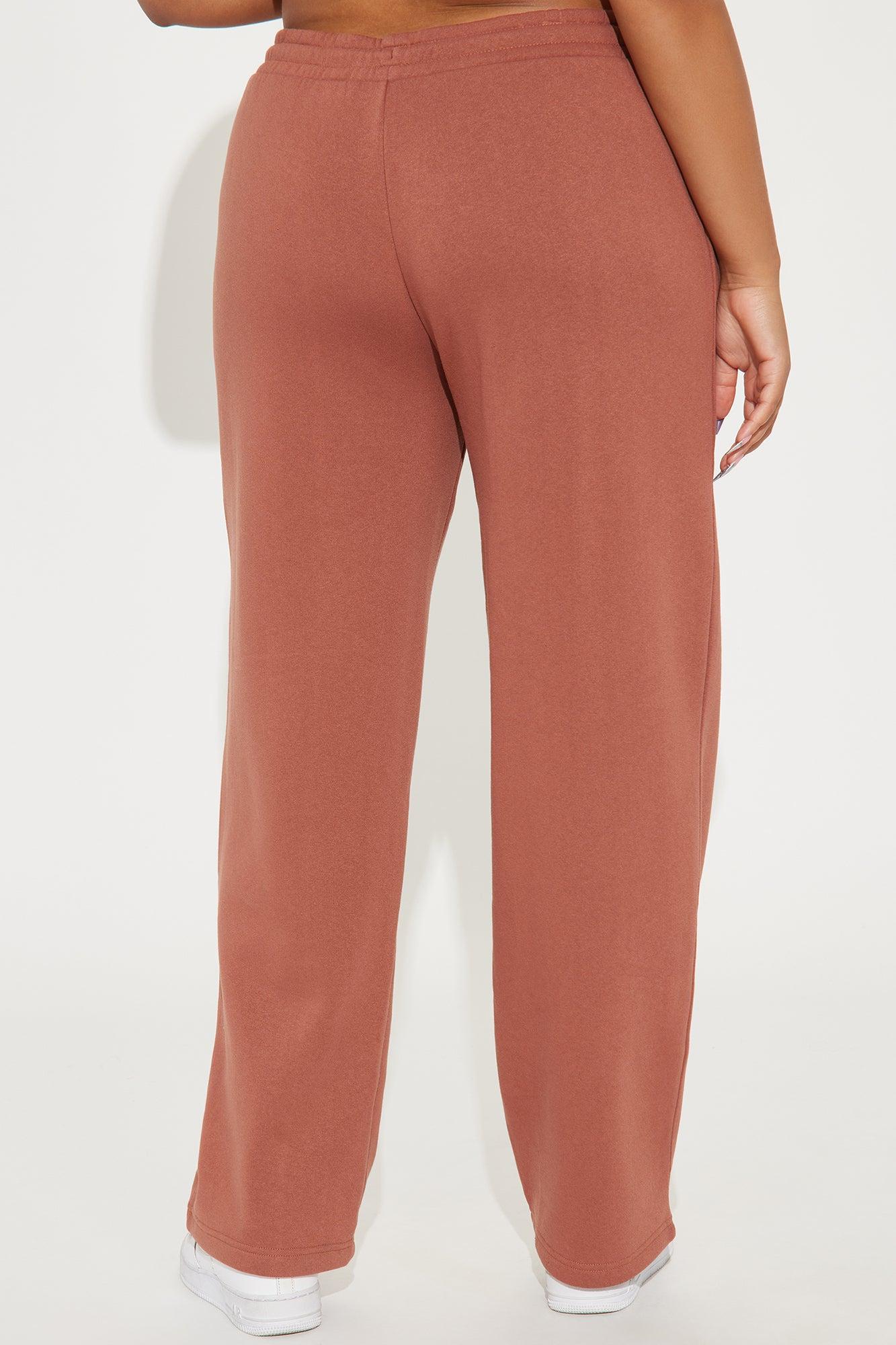 Von Dutch Vintage Wide Leg Pant - Mocha Product Image