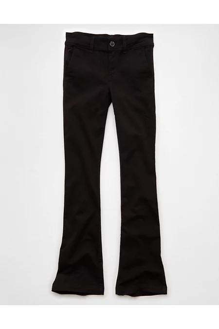 AE Stretch Low-Rise Kick Bootcut Khaki Pant Women's Product Image