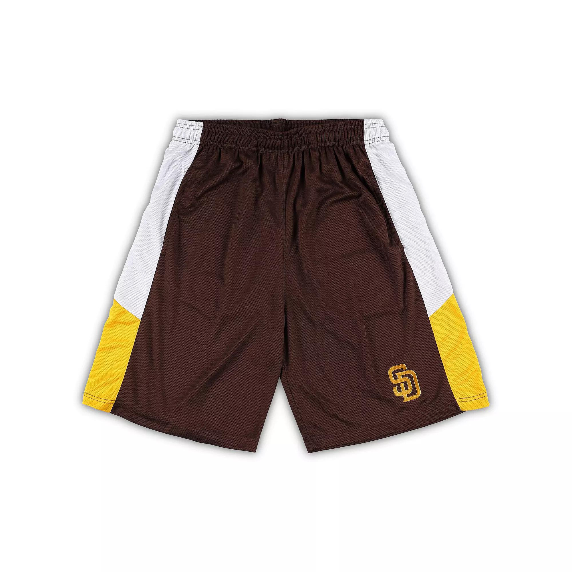 Men's Brown San Diego Padres Big & Tall Team Shorts,  Product Image