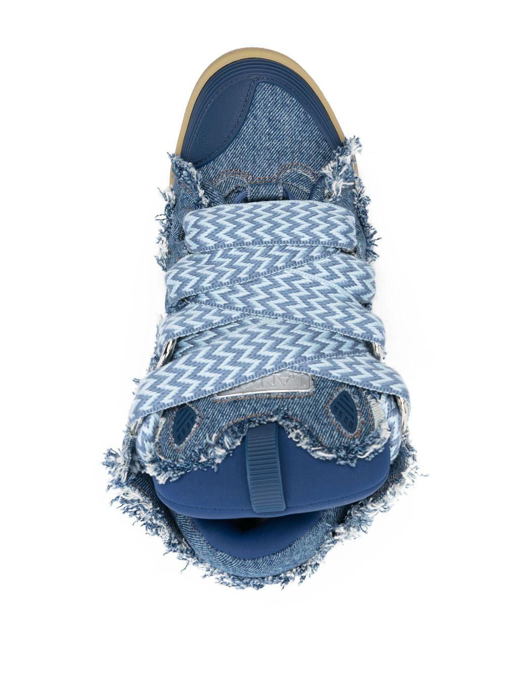 Curb denim sneakers Product Image
