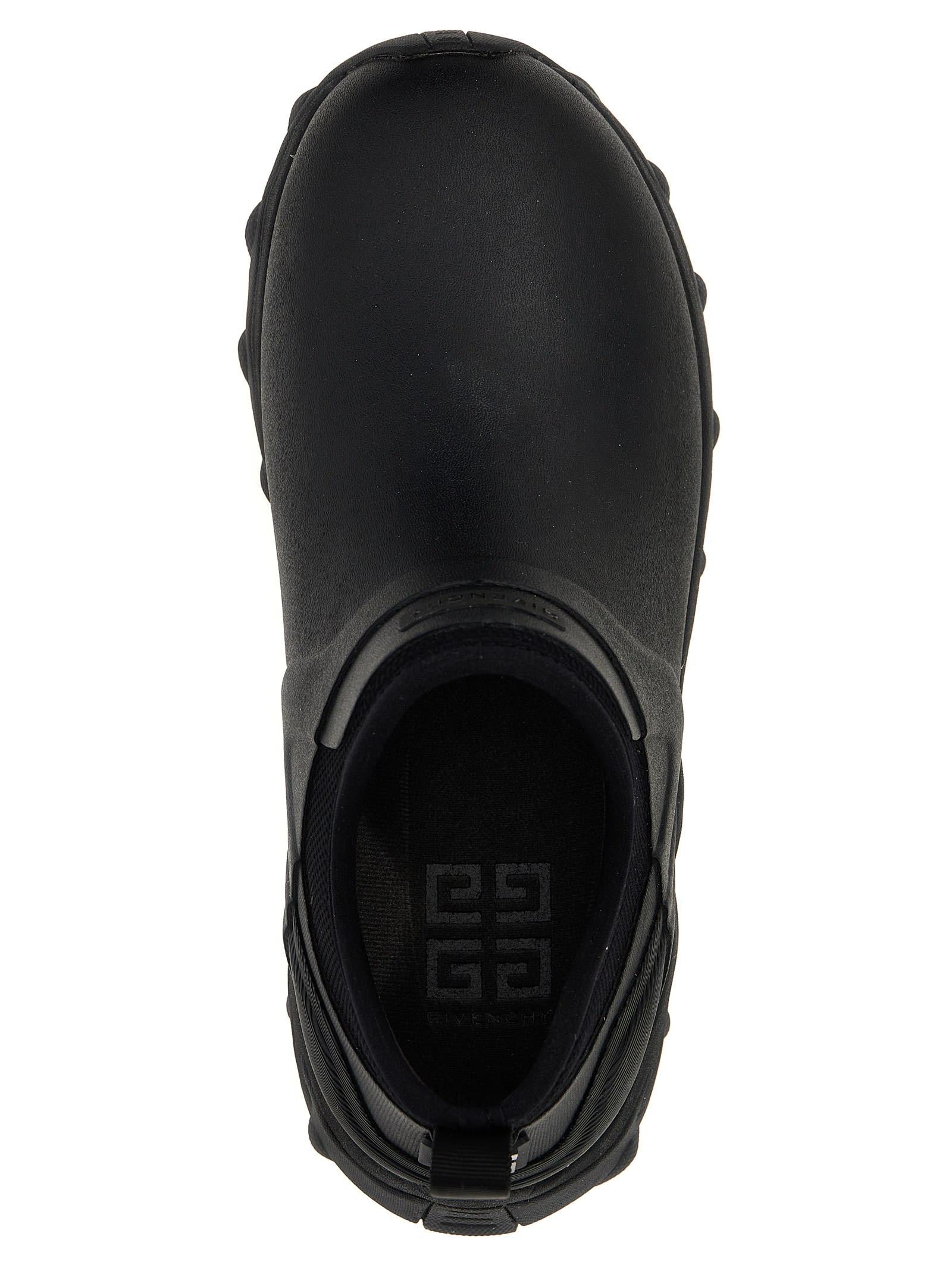 GIVENCHY Bogs Chelsea Boots In Rubber And Neoprene In Black Product Image