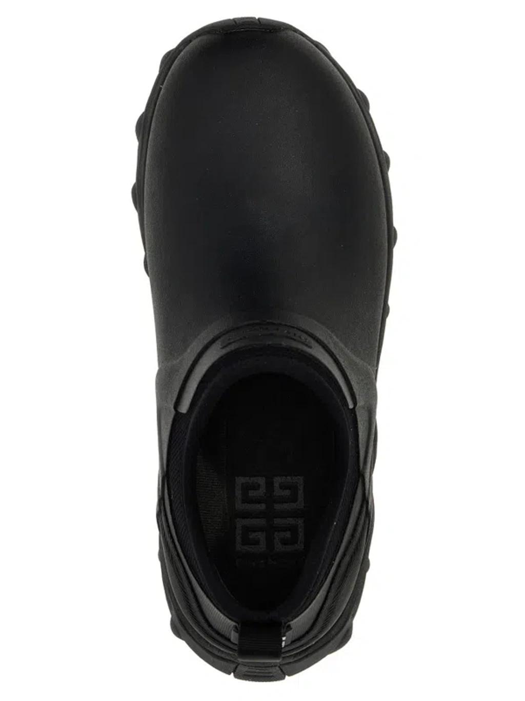 GIVENCHY Bogs Chelsea Boots In Rubber And Neoprene In Black Product Image